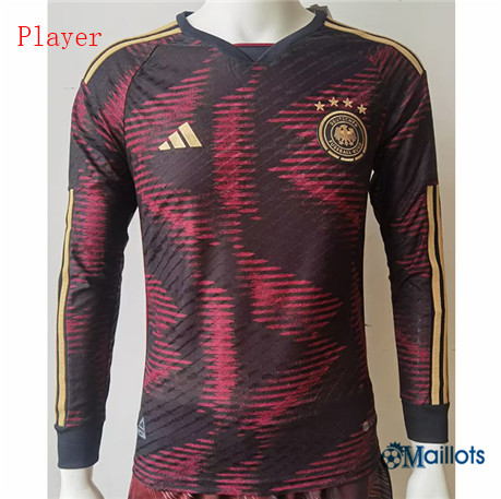 omaillots Maillot foot Allemagne Player Exterieur Manche Longue 2022-2023 shopping