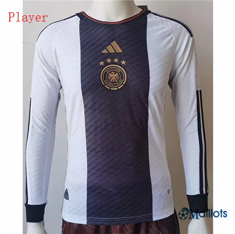 omaillots Maillot foot Allemagne Player Domicile Manche Longue 2022-2023 grossiste