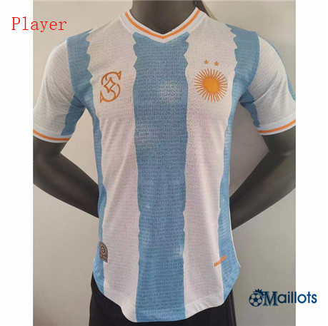 omaillots Maillot foot Argentine Player commemorative edition 2022-2023 Original