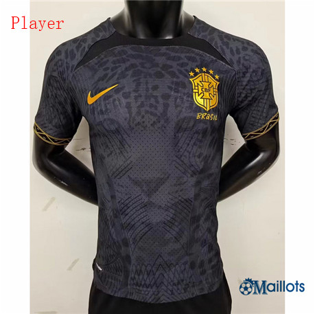 omaillots Maillot foot Brésil Player patterned 2022-2023 Original
