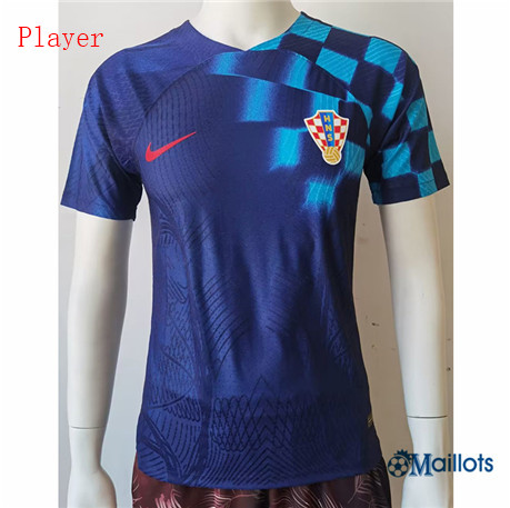 omaillots Maillot foot Croatie Player Exterieur 2022-2023 discout