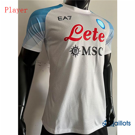 omaillots Maillot foot Naples Player Exterieur 2022-2023 discout