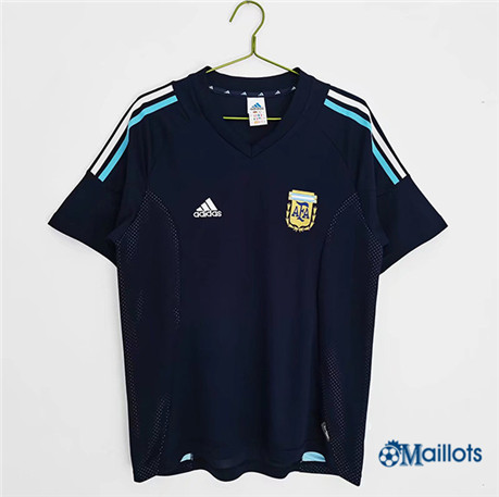 omaillots Maillot foot Retro2002#Argentine Exterieur discout