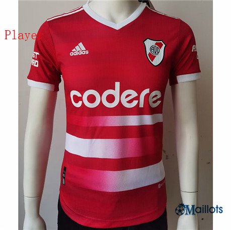 omaillots: Grossiste maillot foot River Plate Player Exterieur 2022 2023 pas cher