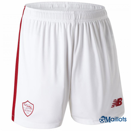 omaillots: Grossiste maillot foot Short AS Roma Exterieur 2022 2023 Flocage