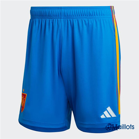 omaillots Maillot foot Espagne Short Domicile 2022-2023 discout