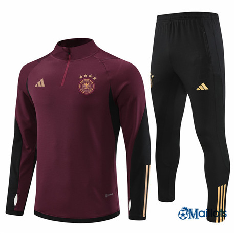 omaillots: Ensemble maillot Survetement Allemagne Foot Homme 2022 2023 Chinois