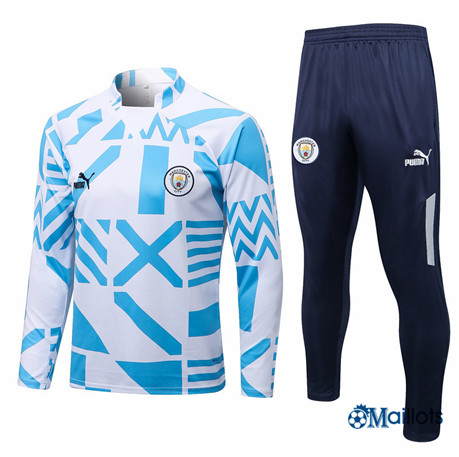 omaillots: Ensemble maillot Survetement Manchester City Foot Homme 2022 2023 en ligne