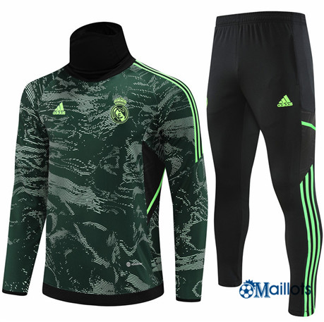 omaillots: Ensemble maillot Survetement Real Madrid Foot Homme 2022 2023 Flocage