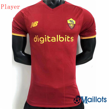 Grossiste omaillots Maillot Foot Player AS Rome Domicile 2022 2023