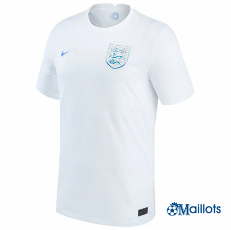 Grossiste omaillots Maillot Foot Angleterre Domicile Blanc Coupe du Monde 2022 2023
