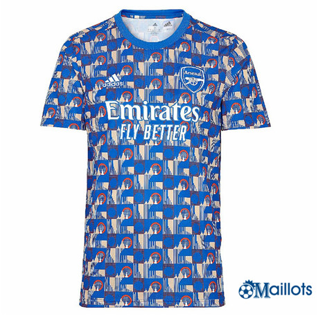 Grossiste omaillots Maillot Foot Arsenal pré-match 2022 2023