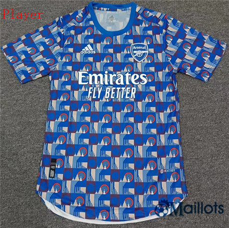 Grossiste omaillots Maillot Foot Player Arsenal Special Bleu 2022 2023