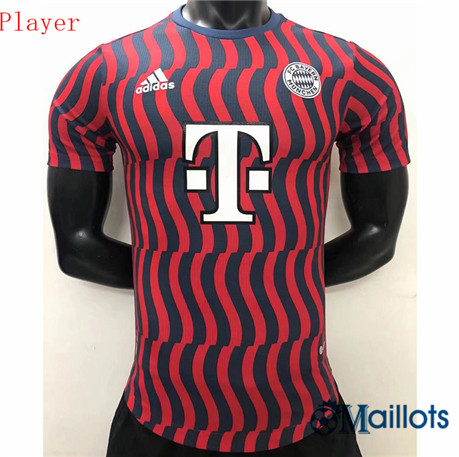 Grossiste omaillots Maillot Foot Player Bayern Munich Rouge 2022 2023