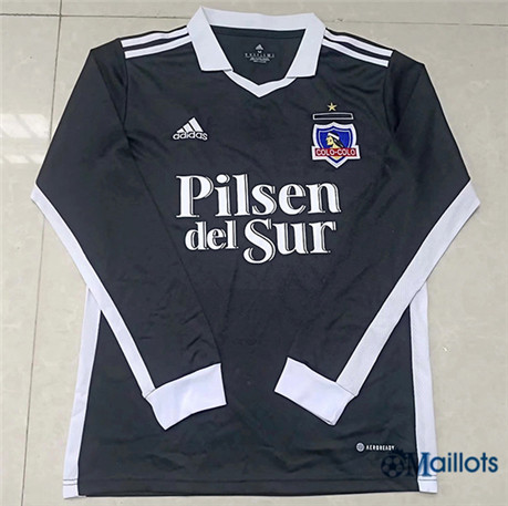 Grossiste omaillots Maillot Foot Colo colo Exterieur Manche Longue 2022 2023