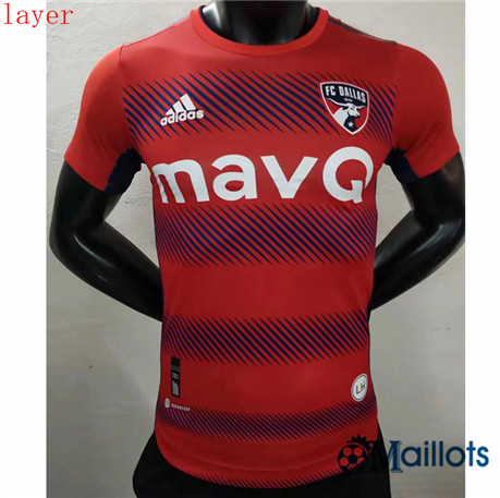 Grossiste omaillots Maillot Foot Player Dallas Rouge 2022 2023