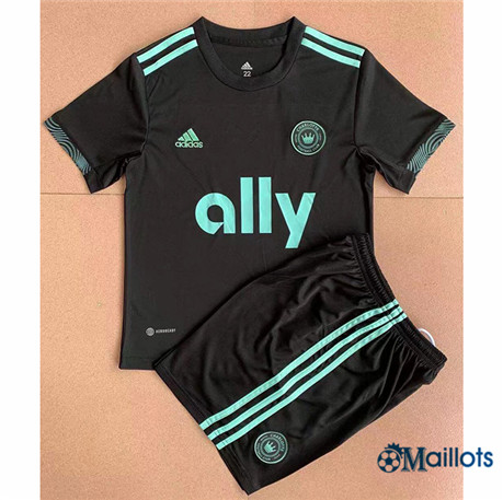 Grossiste omaillots Maillot Foot Charlotte Enfant Exterieur 2022 2023
