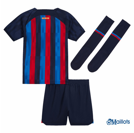 Grossiste omaillots Maillot Foot Barcelone Enfant Domicile 2022 2023
