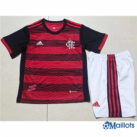 Grossiste omaillots Maillot Foot Flamengo Enfant Domicile 2022 2023