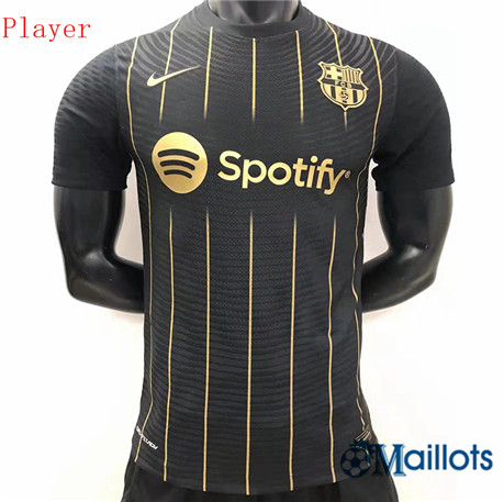 Grossiste omaillots Maillot Foot Player Barcelone Noir 2022 2023