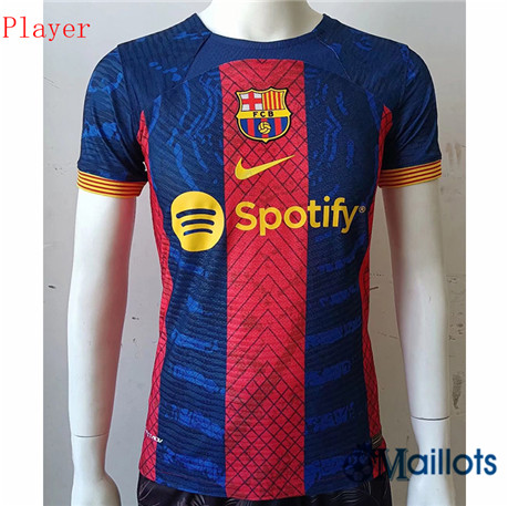 Grossiste omaillots Maillot Foot Player Barcelone Rouge 2022 2023