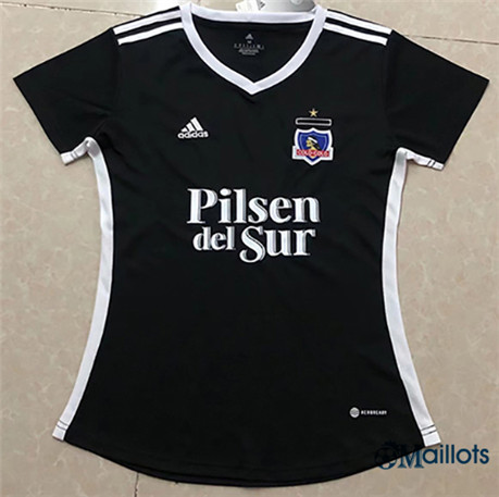 Grossiste omaillots Maillot Foot Colo Colo Femme Exterieur 2022 2023