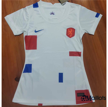 Grossiste omaillots Maillot Foot Pays-Bas Femme Domicile 2022 2023