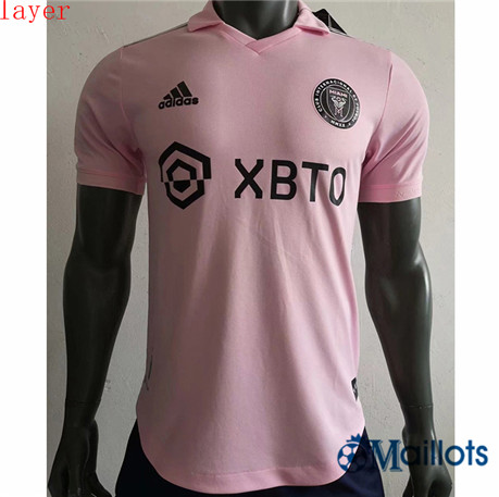 Grossiste omaillots Maillot Foot Player Inter Miami Rose 2022 2023