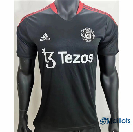 Grossiste omaillots Maillot Foot Manchester United training Noir 2022 2023