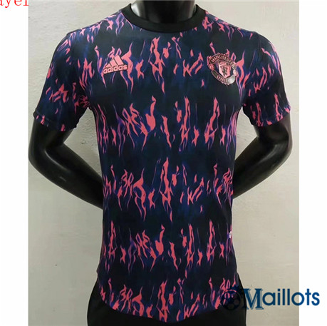 Grossiste omaillots Maillot Foot Player Manchester United pre-match 2022 2023