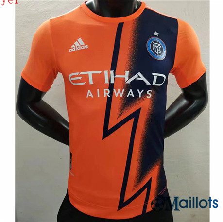Grossiste omaillots Maillot Foot Player New York City Orange 2022 2023