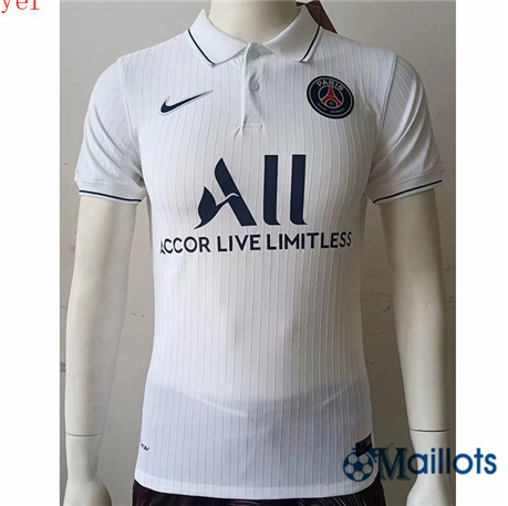 Grossiste omaillots Maillot Foot Player PSG Blanc 2022 2023