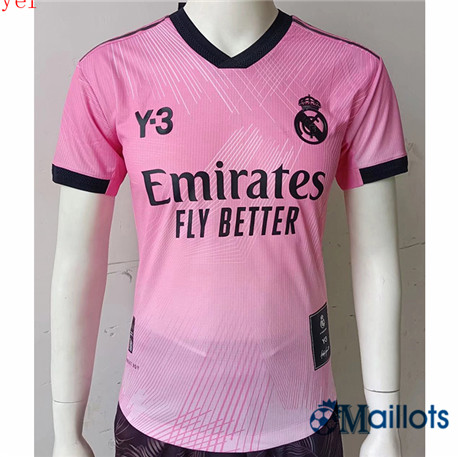 Grossiste omaillots Maillot Foot Player Real Madrid Y3 Rose 2022 2023