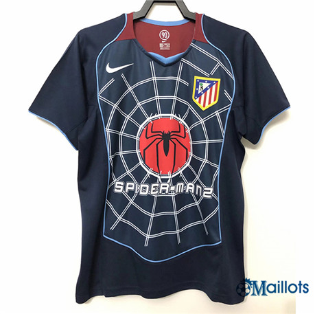 Grossiste omaillots Maillot Foot sport Vintage Atletico Madrid Exterieur 2004-05