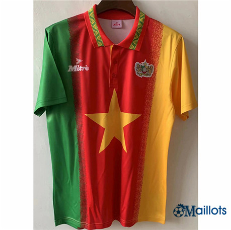 Grossiste omaillots Maillot Foot sport Vintage Cameroun 1994