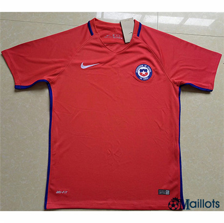 Grossiste omaillots Maillot Foot sport Vintage Chile Domicile 2016 17