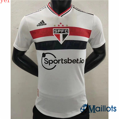 Grossiste omaillots Maillot Foot Player Sao Paulo Domicile 2022 2023