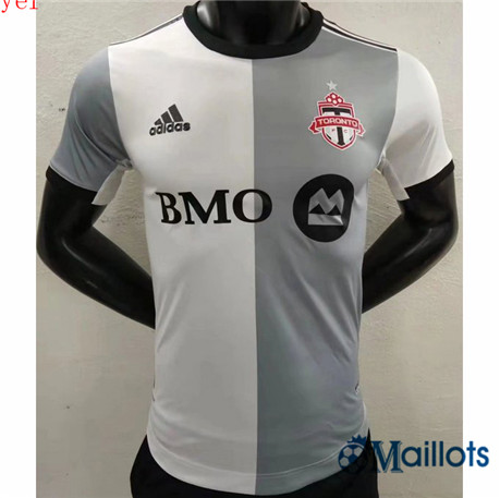 Grossiste omaillots Maillot Foot Player Toronto Gris 2022 2023