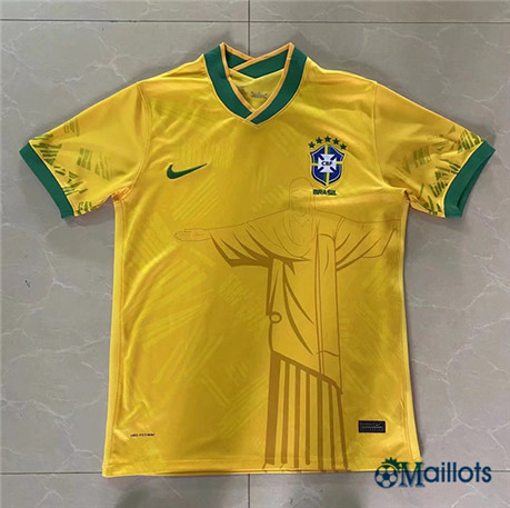 omaillots Maillot de football Brésil Maillot Jaune 2022 2023 om310