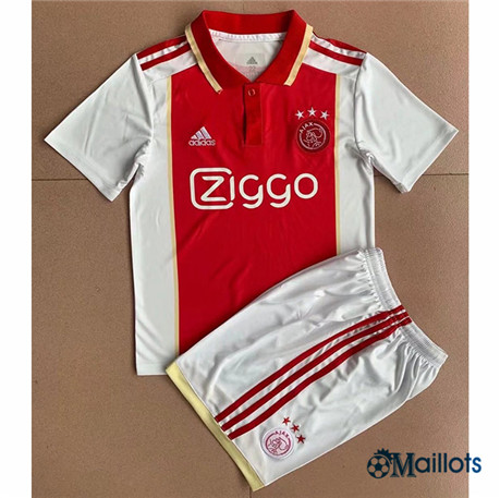omaillots Maillot de Ajax Ensemble Foot Enfant Domicile 2022 2023 om147