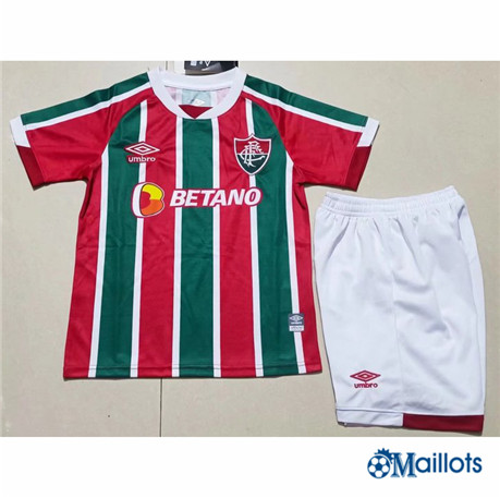 omaillots Maillot de Fluminense Ensemble Foot Enfant Domicile 2022 2023 om157