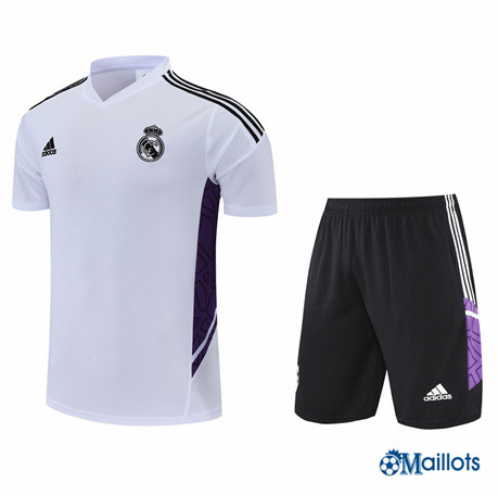 omaillots Maillot de Entraînement Real Madrid et Short Ensemble Training 2022 2023 om210