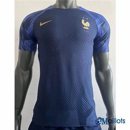omaillots Maillot de football Player France Training Bleu 2022 2023 om345