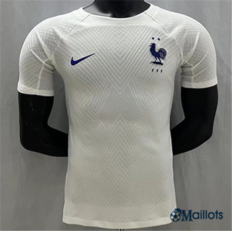 omaillots Maillot de football Player France Maillot training Blanc 2022 2023 om347