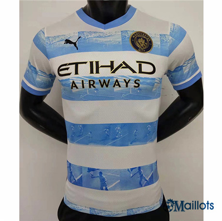omaillots Maillot de football Player Manchester City Maillot édition commémorative 2022 2023 om113