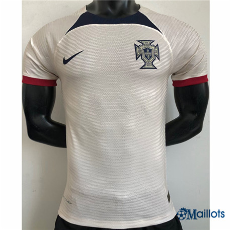 omaillots Maillot de football Player Portugal Blanc 2022 2023 om359
