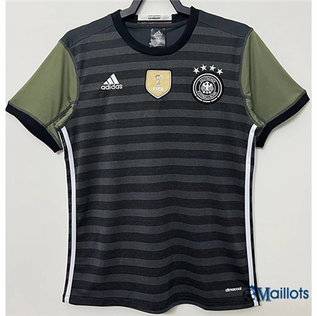 omaillots Maillot de football Grossiste Maillot foot sport Rétro Allemagne Maillot ExterieurRetro2014 om391