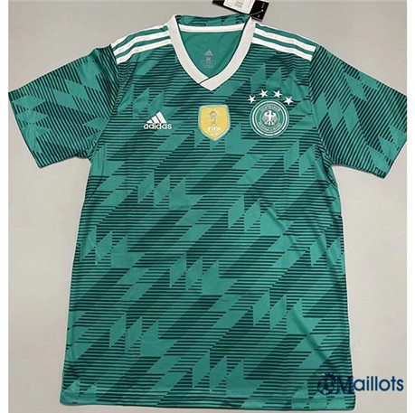 omaillots Maillot de football Grossiste Maillot foot sport Rétro Allemagne Maillot ExterieurRetro2018 om392