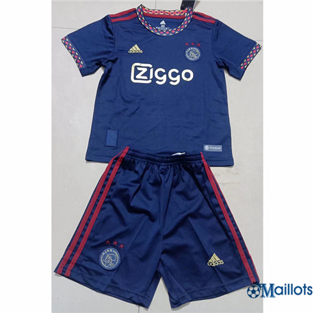 Grossiste Maillot foot Ajax Enfant Exterieur 2022-2023