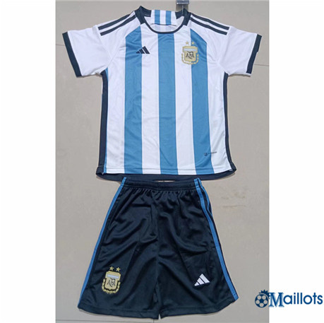 Grossiste Maillot foot Argentine Enfant Domicile 2022-2023